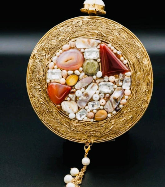 Radiance Pearl Bridal Clutch