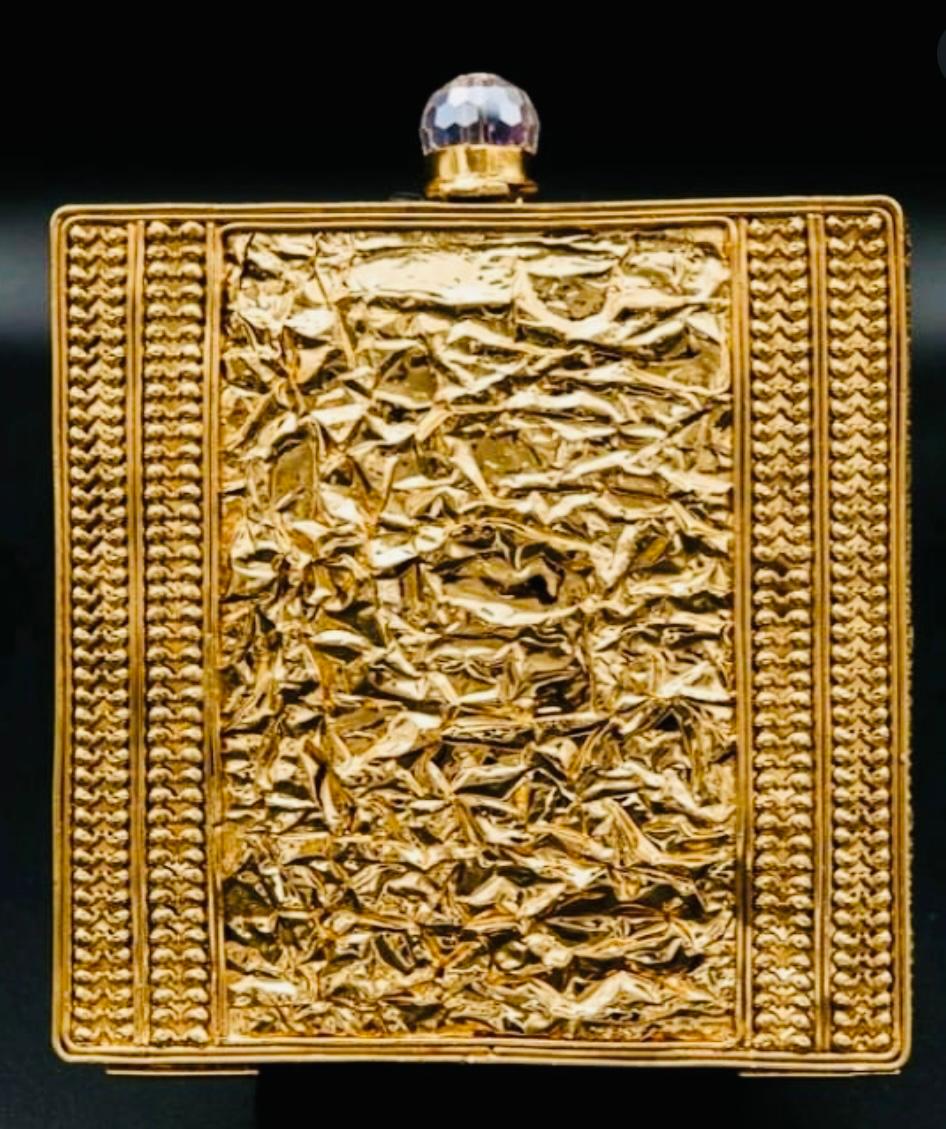 Golden Blossom Bridal Clutch